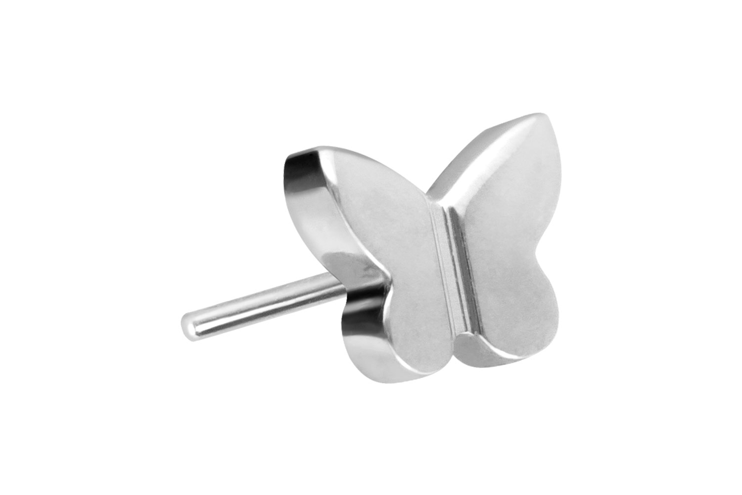 Titan Aufsatz mit Push Pin SCHMETTERLING von Piercingline